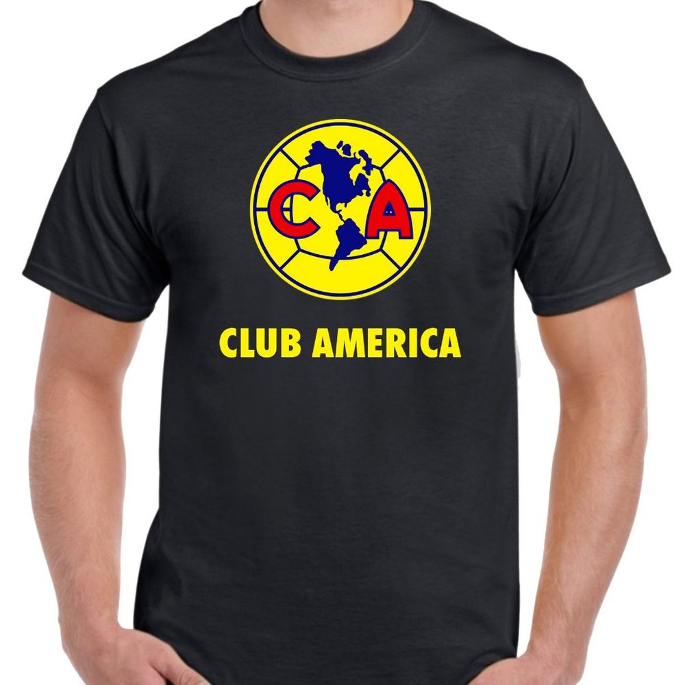 CLUB AMERICA T-SHIRT *  CASUAL  100% COTTON  fOR MEN BRAND NEWAPPAREL